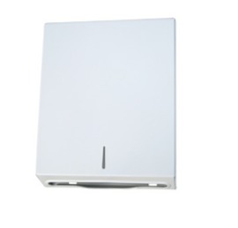 Paper Towel Dispenser in White Powder Coat