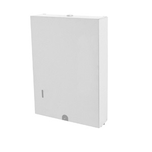 Paper Towel Dispenser in White Powder Coat