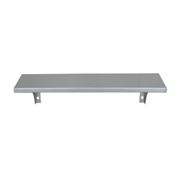 300mmW x 105mmH x 127mmD Utility Shelf in Satin Stainless Steel