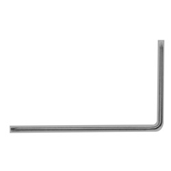 950mm x 600mm 90° Anti-Ligature Left Hand Grab Rail in Satin Stainless Steel